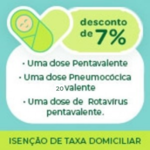 PACOTE DE VACINA DE 4 MESES - PENTA, ROTA5 E P20