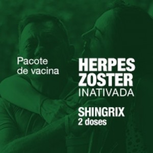 PACOTE DE VACINA HERPES ZOSTER INATIVADA - SHINGRIX 