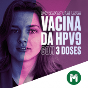 PACOTE DE VACINA HPV 9-VALENTE - 3 DOSES