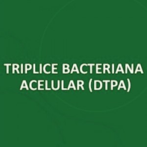 VACINA (DTPA-R) TRÍPLICE BACTERIANA ACELULAR 